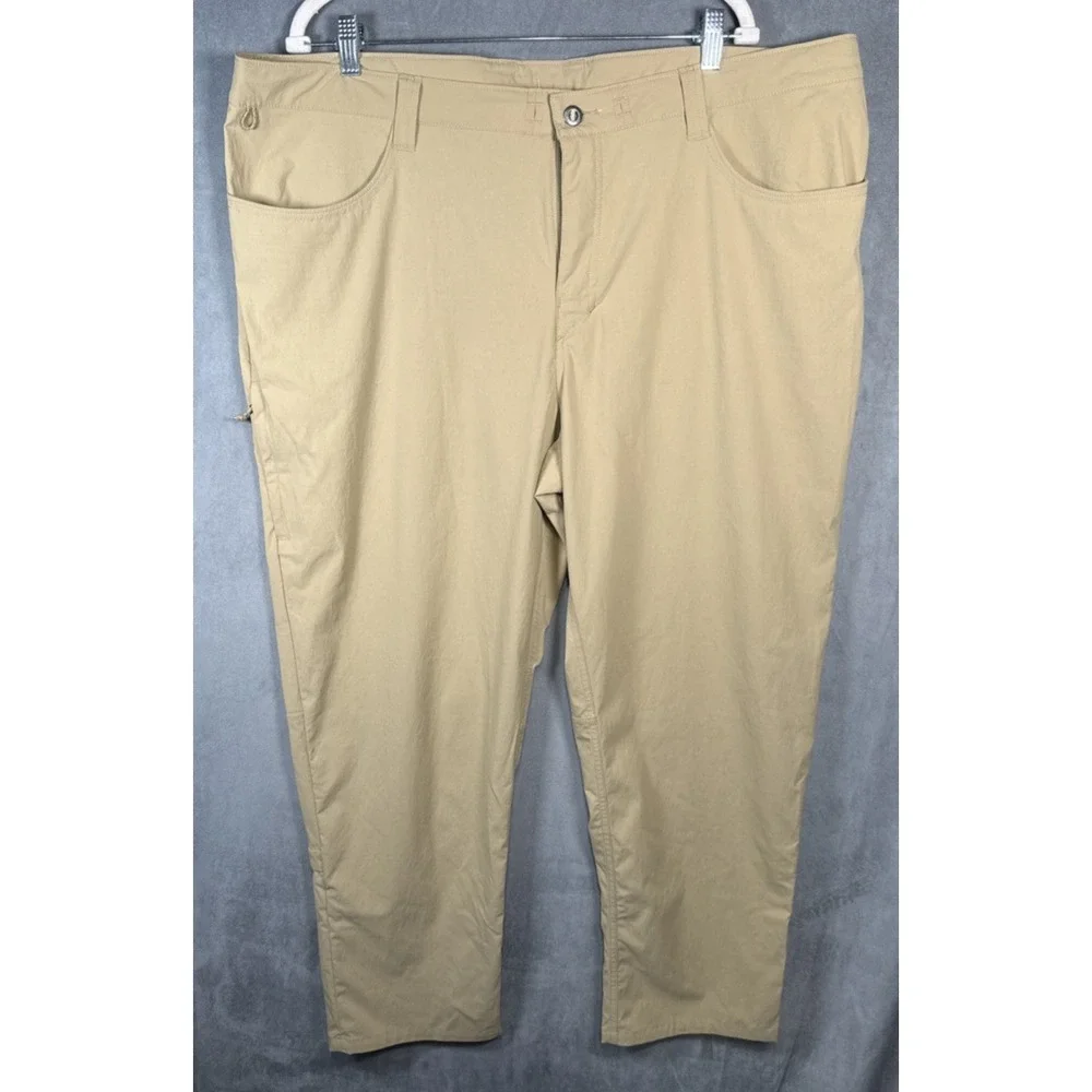 Patagonia Quandary Hiking Pants Men's 44 Khaki Stretch Outdoor Trail 55178SP